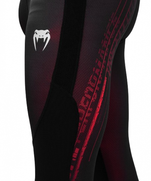 Venum Spats Kompressionshose UFC Performance Institute 2.0 schwarz/rot